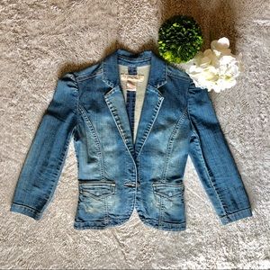 Calvin Kline denim blazer